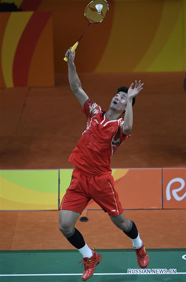 Чэнь Лун вышел в полуфинал по бадминтону на ОИ-2016
