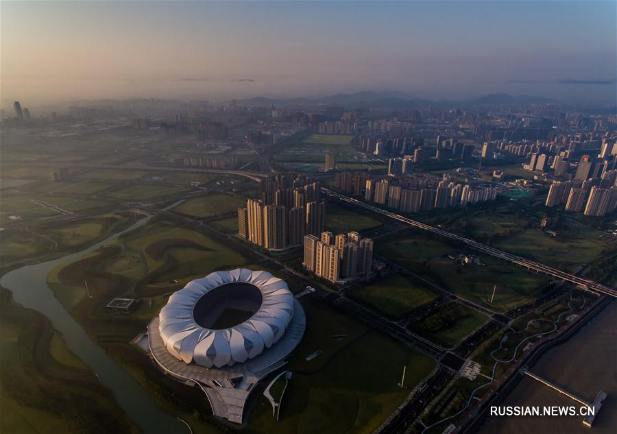 Ханчжоу: взгляд с неба