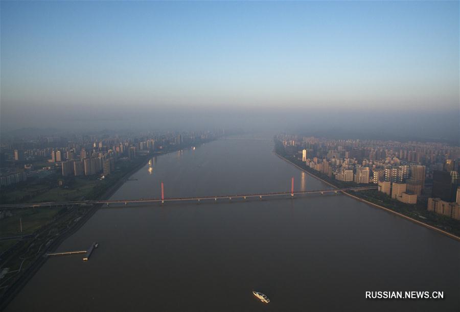 Ханчжоу: взгляд с неба