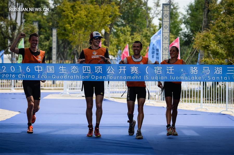Открытый чемпионат по эко-квадратлону в провинции Цзянсу