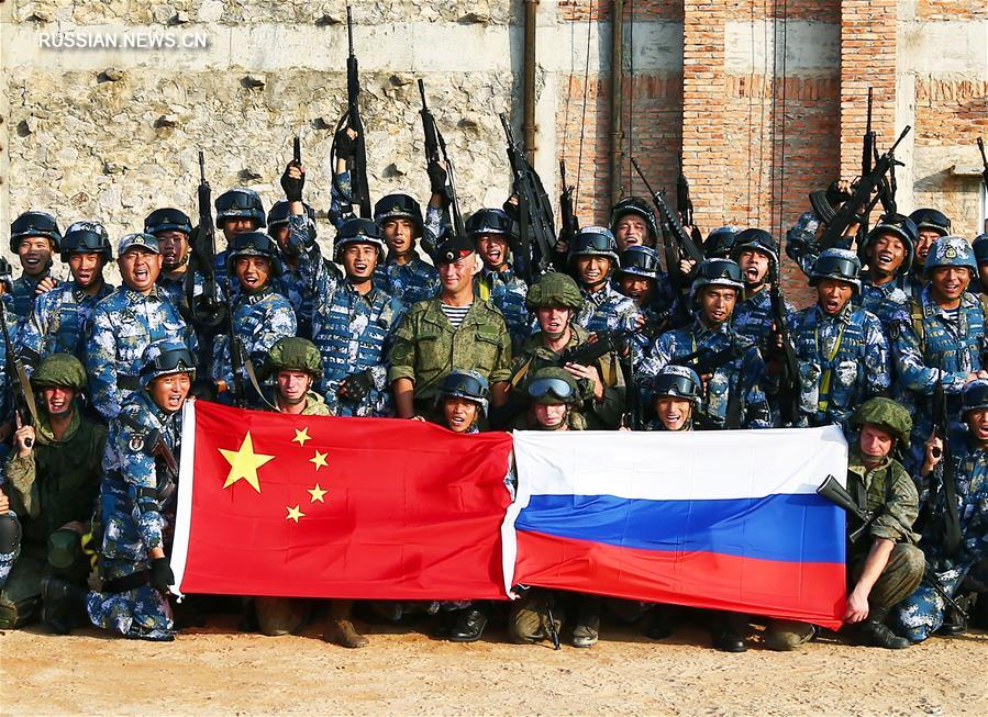 "Морское взаимодействие-2016" -- Китайские и российские морпехи провели первую совместную тренировку