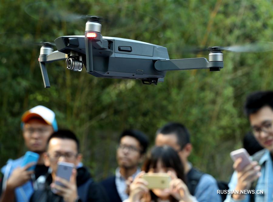 В Пекине представили новый дрон Mavic Pro