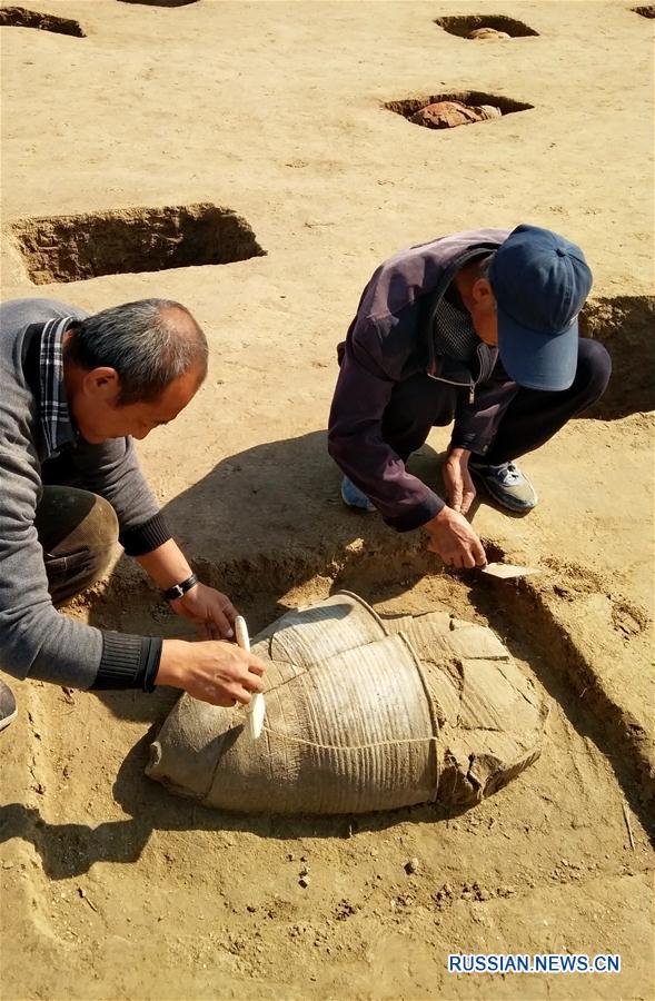 В провинции Хэбэй археологи обнаружили древнее кладбище