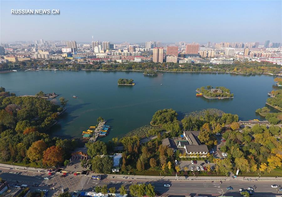 Цзинань становится первым в Китае "городом водной культуры"