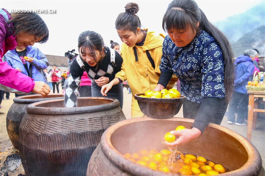 Фестиваль хурмы в Шаньдуне