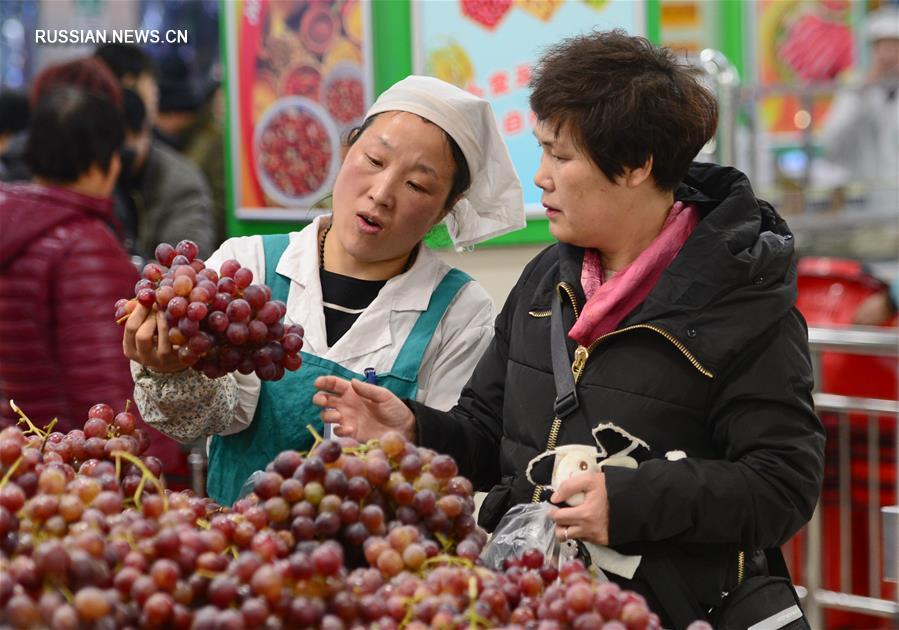 Китайский индекс потребительских цен в ноябре вырос на 2,3 проц 