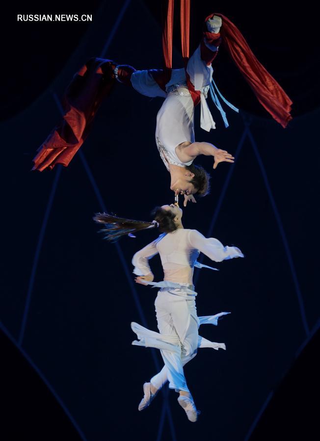 Классическое цирковое представление на III Китайском фестивале акробатического искусства в Лояне 