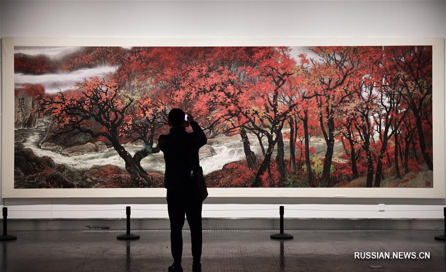 В Ханчжоу открылась биеннале китайской живописи