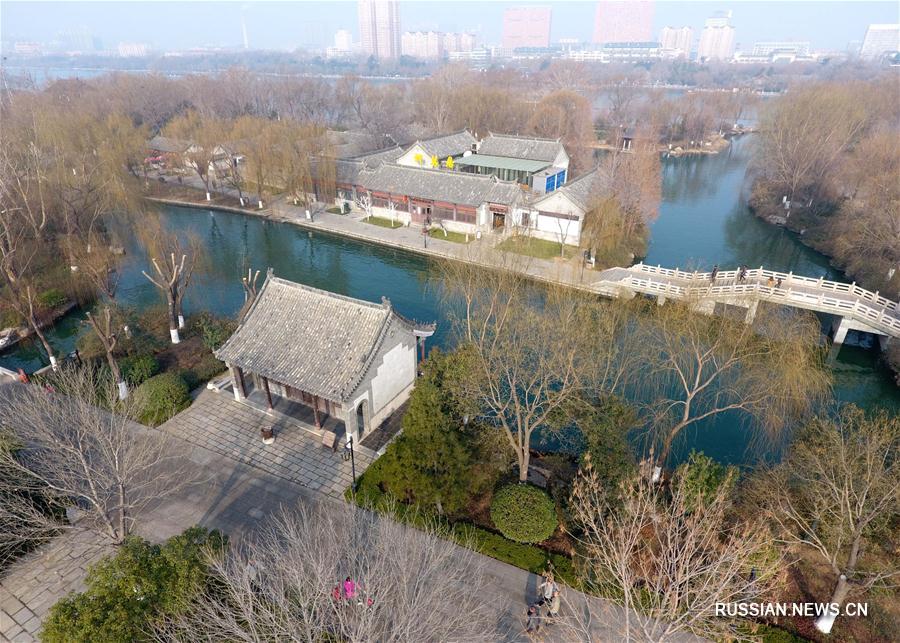 Ландшафтный парк Даминху в Цзинане открылся для бесплатного посещения