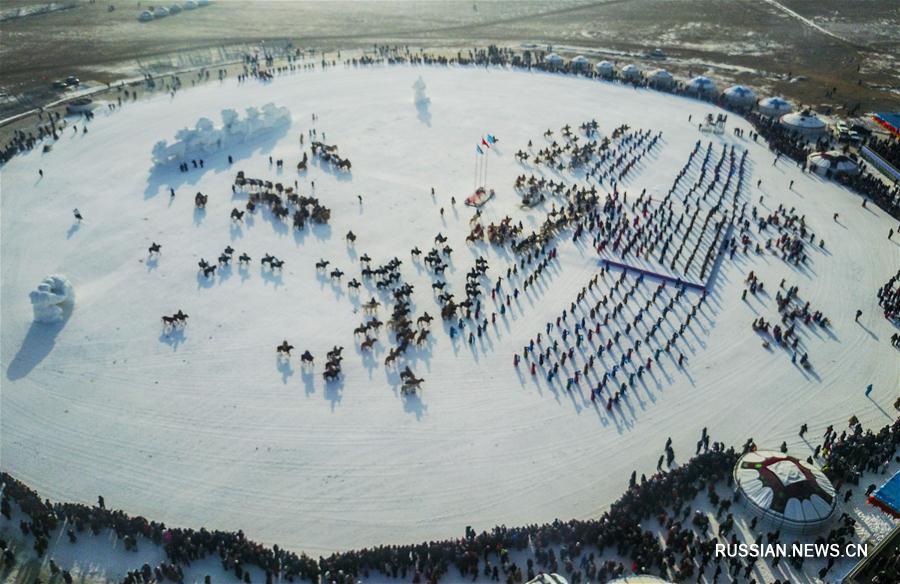 14-й "Снежный Надам" открылся во Внутренней Монголии