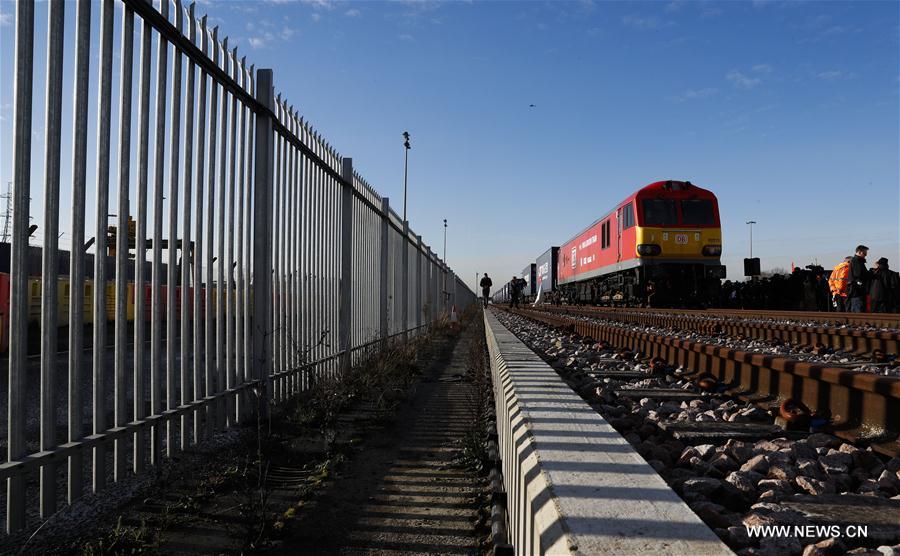 В Лондон прибыл первый грузовой железнодорожный состав из Китая