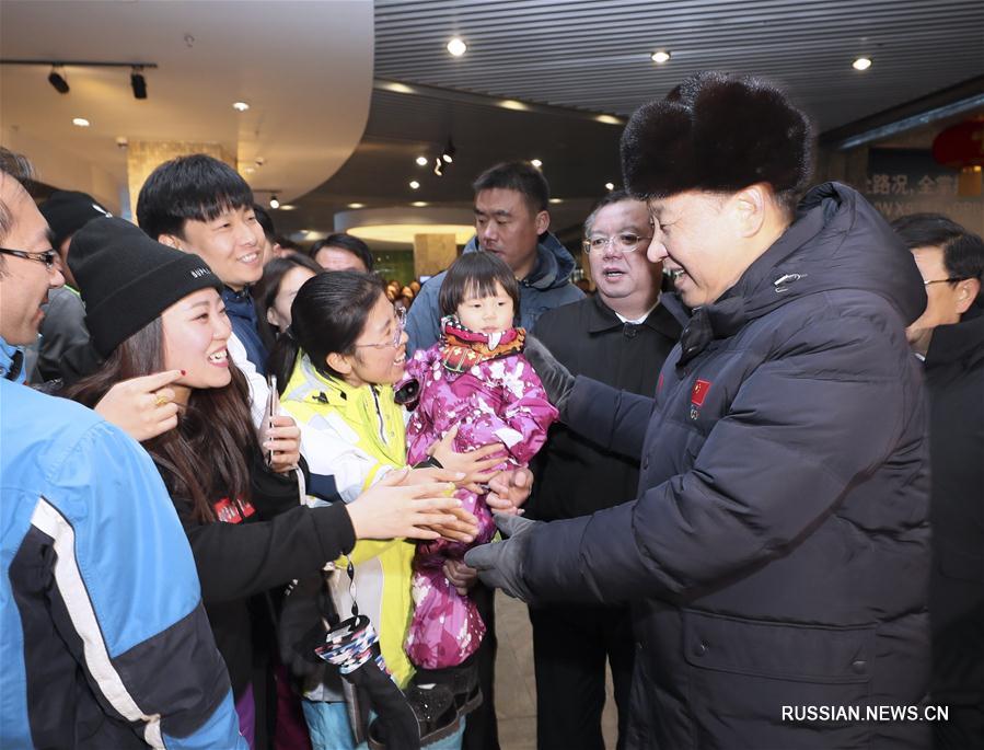 Си Цзиньпин посетил Чжанцзякоу и проинспектировал работу по подготовке к зимней Олимпиаде-2022