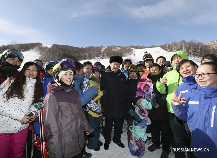 Си Цзиньпин посетил Чжанцзякоу и проинспектировал работу по подготовке к зимней Олимпиаде-2022