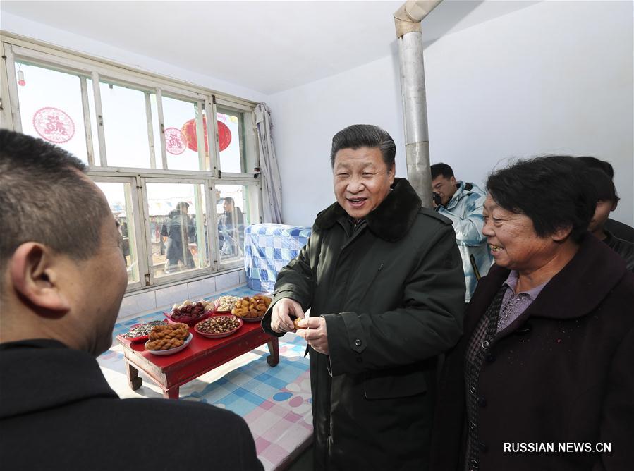 （时政）（18）习近平春节前夕赴河北张家口看望慰问基层干部群众