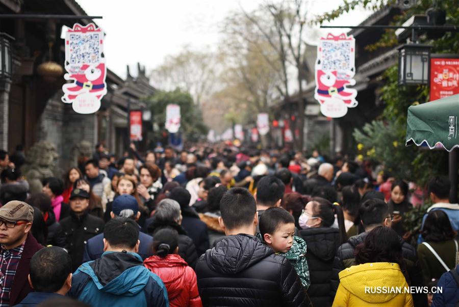65,5 миллионов туристов в первый день нового лунного года -- Государственное управление по делам туризма КНР