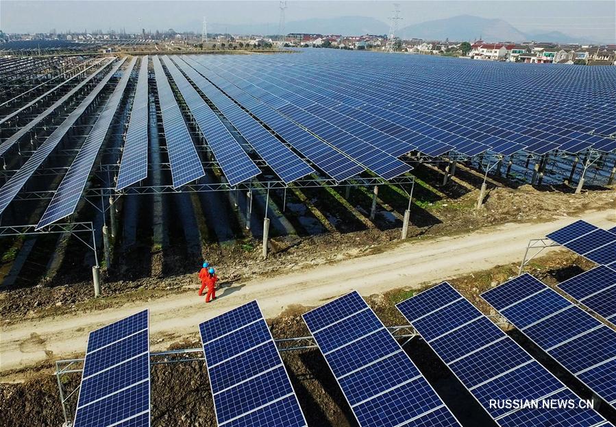 Альтернативная энергетика в городе Хучжоу провинции Чжэцзян: выработка электроэнергии выросла вдвое по сравнению с 2015 годом