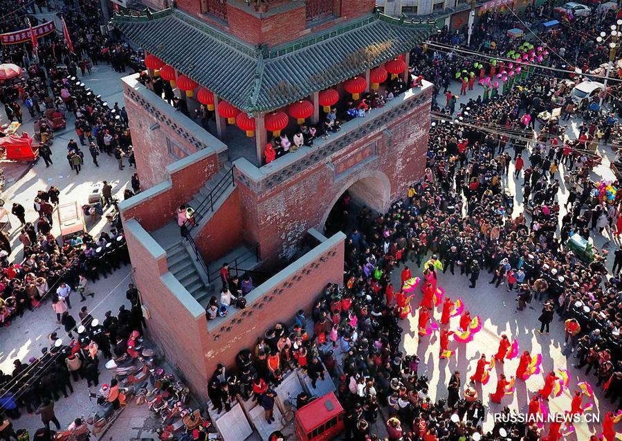 Храмовая ярмарка в уезде Сюньсянь