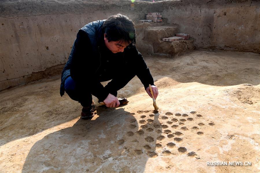 Археологи обнаружили в провинции Хэнань крепостные ворота древнего города