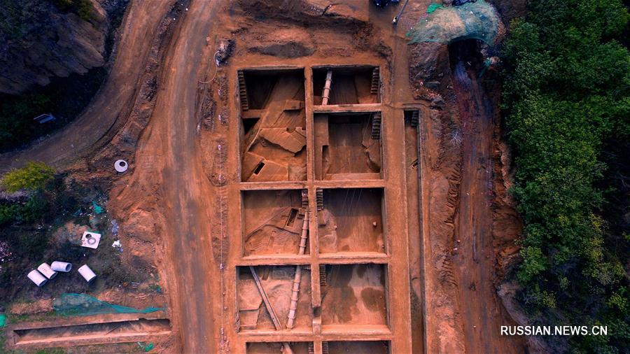 Археологи обнаружили в провинции Хэнань крепостные ворота древнего города