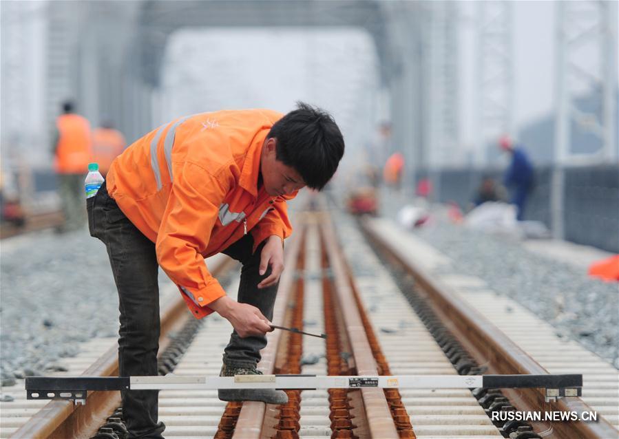 Завершено строительство высокоскоростной железной дороги Ухань-Цзюцзян