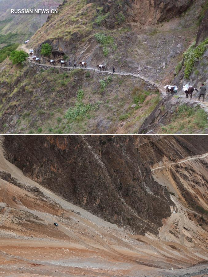 Дневник строительства горной дороги в провинции Сычуань