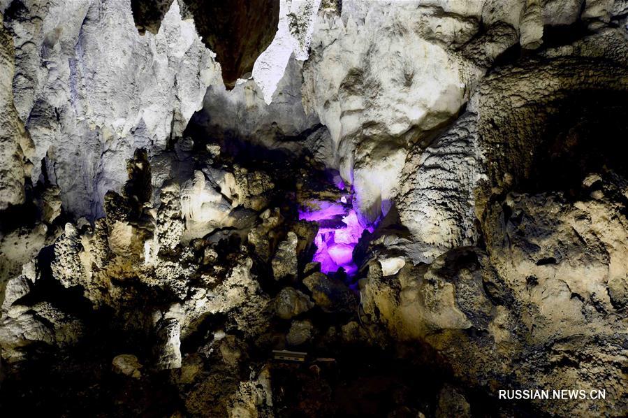 Большой комплекс карстовых пещер в провинции Юньнань скоро будет открыт для посещения