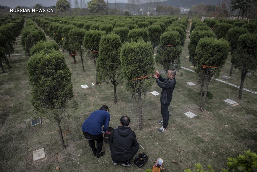"Экологически чистое" кладбище в Ухане