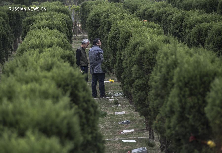 "Экологически чистое" кладбище в Ухане