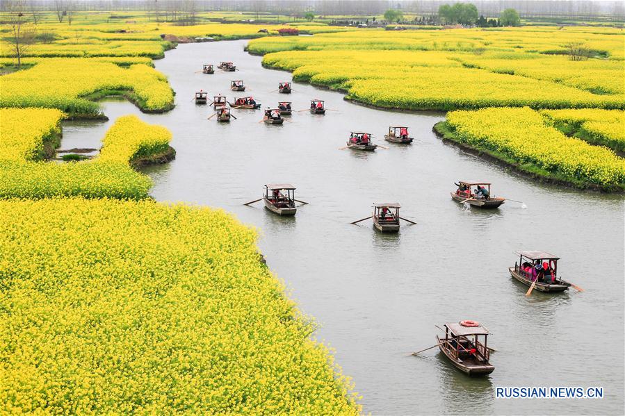 "Тысяча цветущих золотом островов" ландшафтного парка Цяньдо