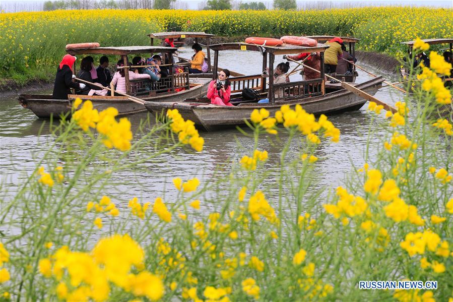 "Тысяча цветущих золотом островов" ландшафтного парка Цяньдо