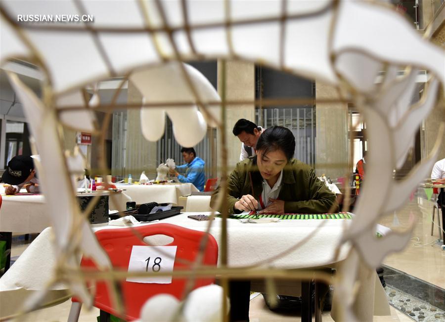 В городе Ланфан прошел Всекитайский конкурс по изготовлению традиционных воздушных  змеев
