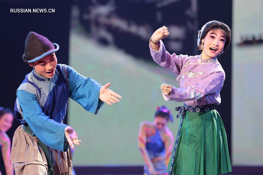 В Тяньцзине прошло показательное выступление традиционного китайского искусства и  культуры