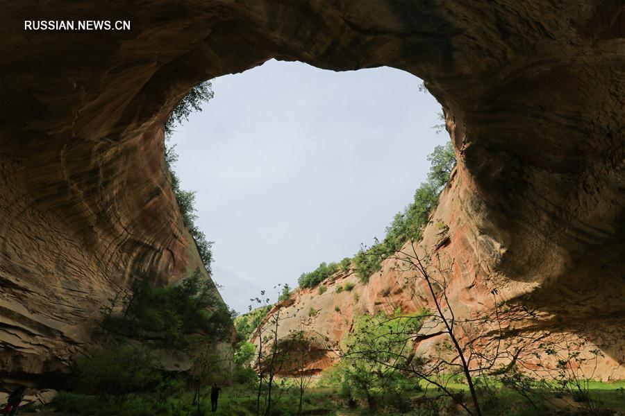 Волшебная красота ущелья Хашугоу в провинции Шэньси