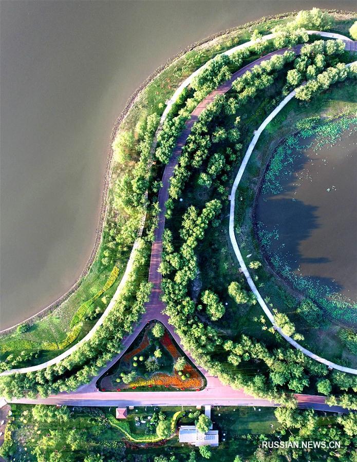 Арены 13-х Всекитайских игр в Тяньцзине -- Парк озера Наньху