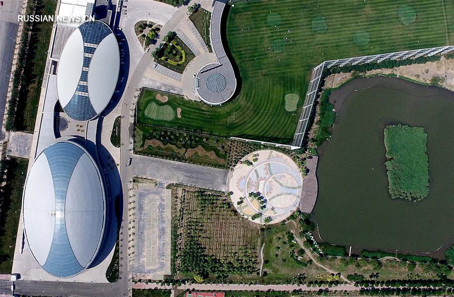 Арены 13-х Всекитайских игр в Тяньцзине -- Дворец спорта Тяньцзиньского коммерческого университета