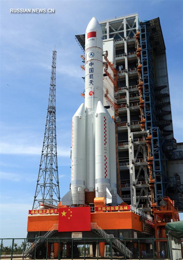 Запуск второй ракеты-носителя "Чанчжэн-5" запланирован на начало июля