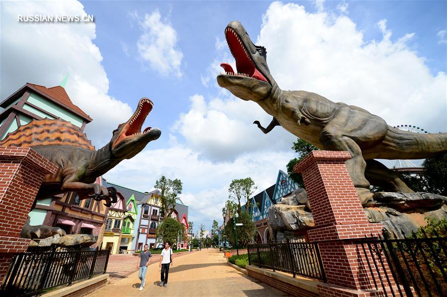 В Лючжоу открылся новый парк развлечений