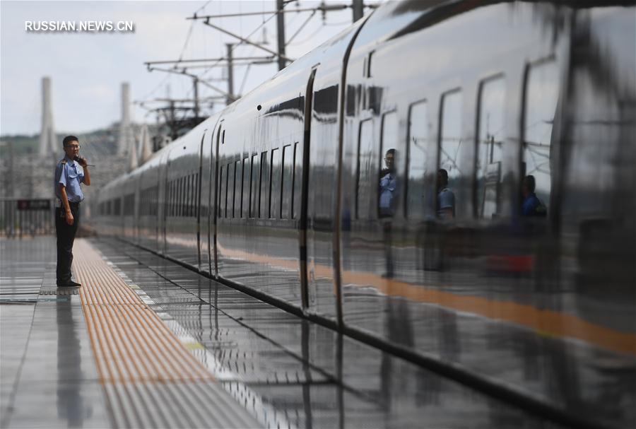 Наводнение в Центральном Китае повлияло на работу скоростной железной дороги Пекин -- Гуанчжоу