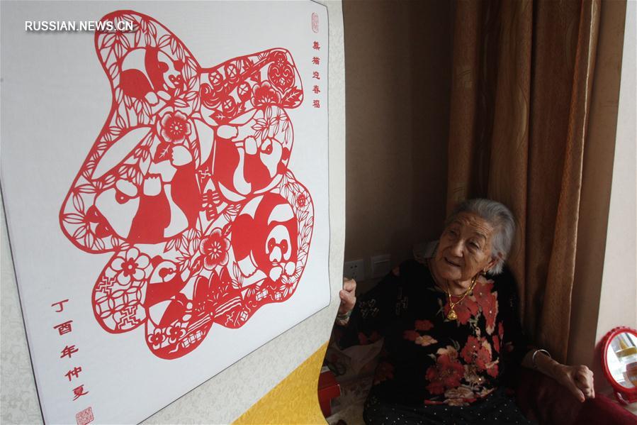 Столетняя мастерица из провинции Шаньдун