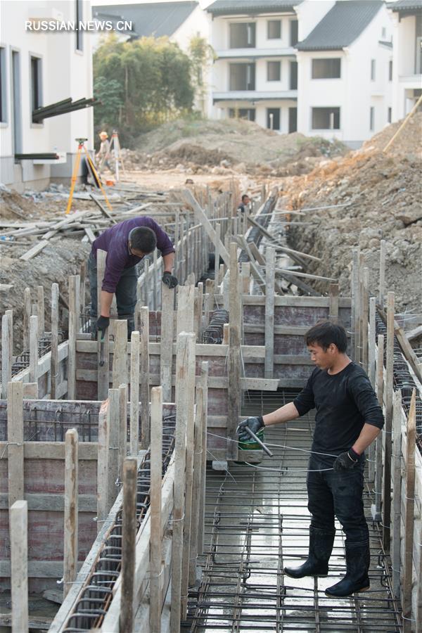 Строительство "красивых деревень" улучшило жизнь 380 тыс сельских жителей уезда Аньцзи