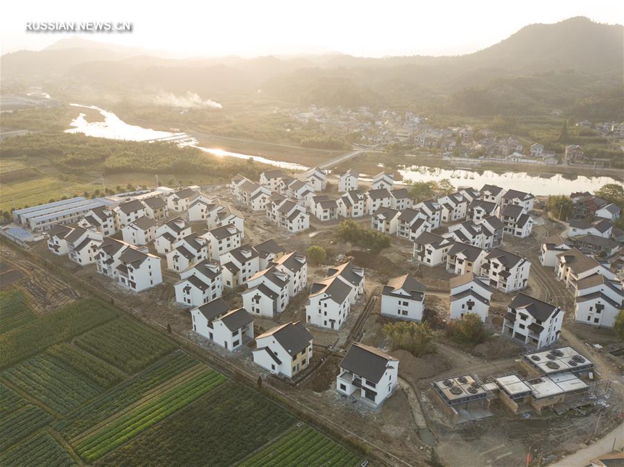 Строительство "красивых деревень" улучшило жизнь 380 тыс сельских жителей уезда Аньцзи