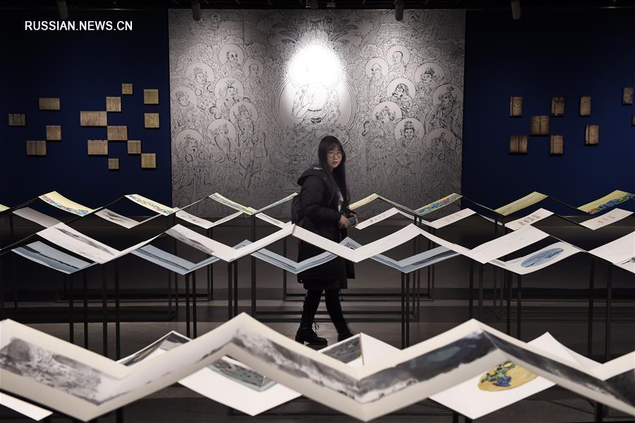 Открытие выставки "Тысяча лет китайской цветной ксилографии" в Ханчжоу