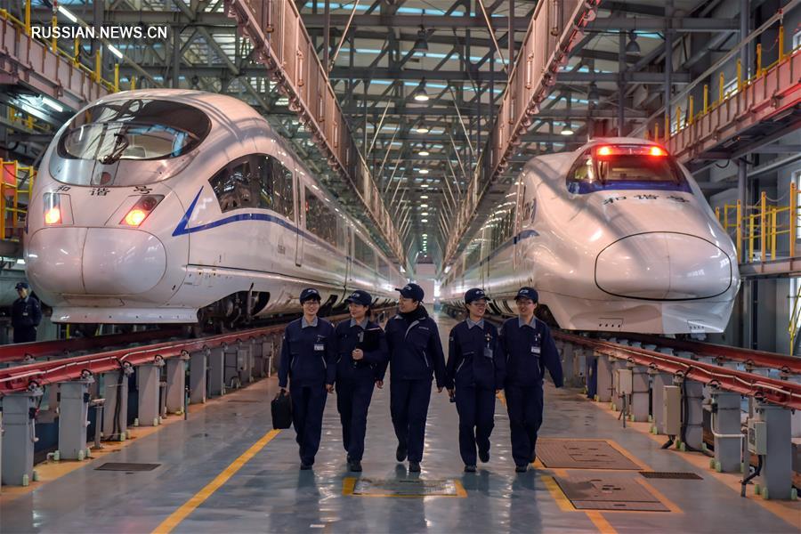 "Богини дверей" китайских высокоскоростных поездов