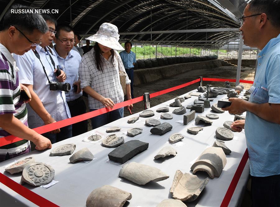 Важные находки сделаны при археологических раскопках в провинции Цзянсу