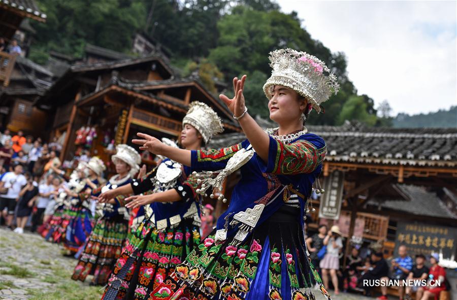 Деревни народности мяо в провинции Гуйчжоу