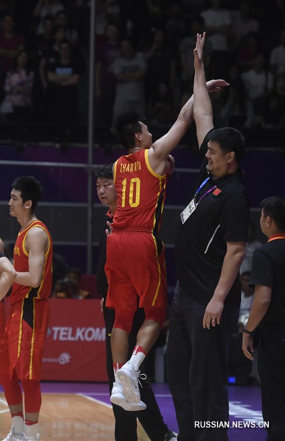 18-е Азиатские игры -- Баскетбол /мужчины/: Китай завоевал "золото"