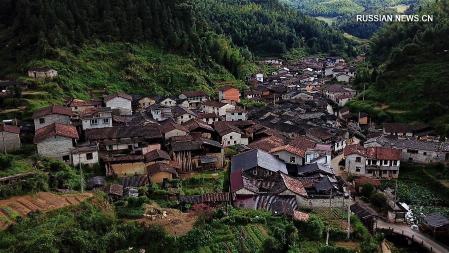 Тысячелетняя деревня Хэнкэн в провинции Фуцзянь