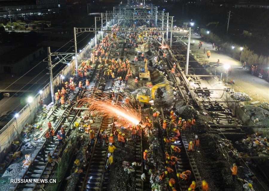 10 новых железных дорог готовы к сдаче в эксплуатацию в Китае до конца 2018 года