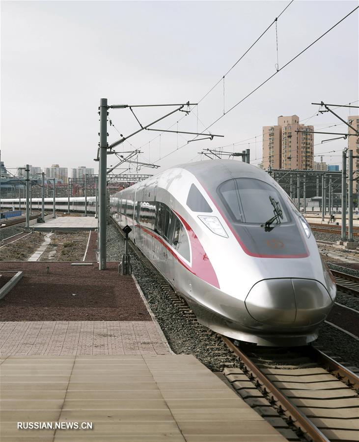 Удлиненные скоростные составы модели "Фусин" начали курсировать по ВСЖД Пекин - Шанхай