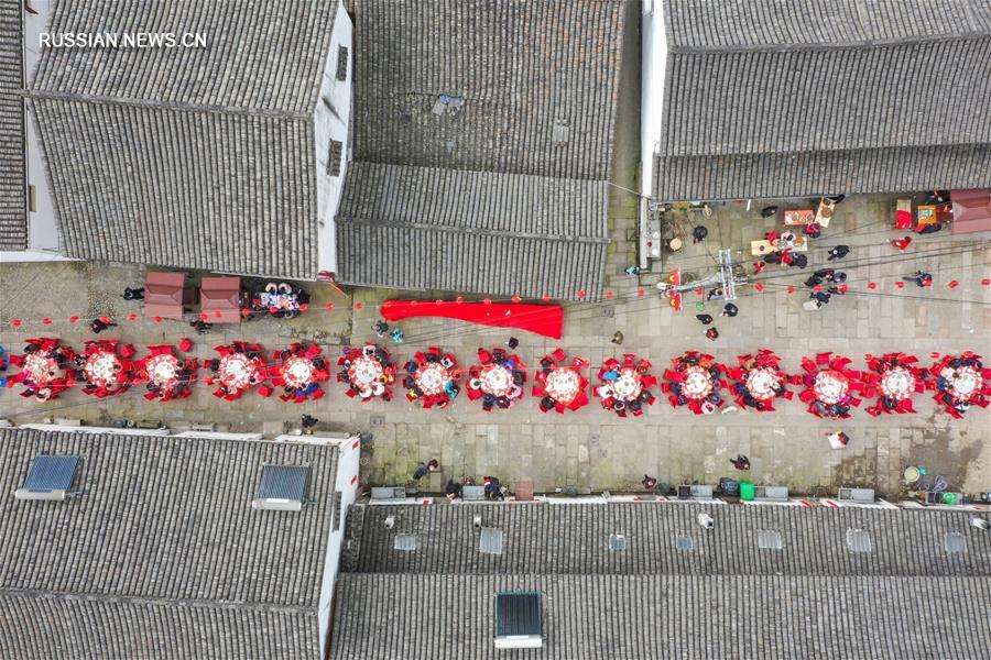 Встреча праздника Весны в древней деревеньке